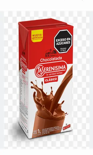 Leche chocolatada serenisima 