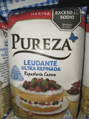 Harina leudante pureza
