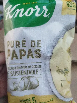 Puré instantáneo knorr